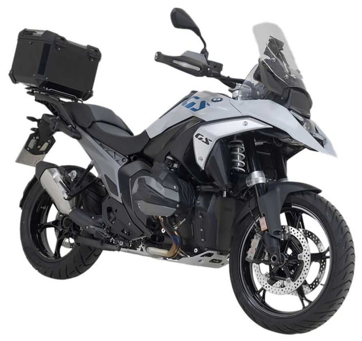 Ящик Adventure 45L центральний кофр на мото Алюміній