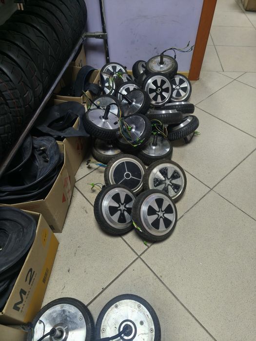 Мотор-колеса 6.5–10.5 дюймов 200–1500Вт Ninebot новые и б/у