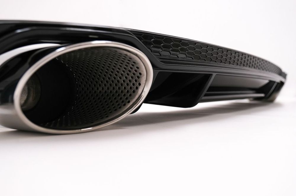 Difusor com Ponteiras Audi A4 B9 8W (2016 a 2018)
