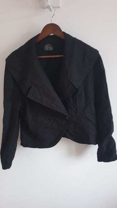 Marynarka lniana damskia