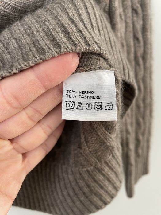 Кашемір вовна светр гольф S стиль old money cos