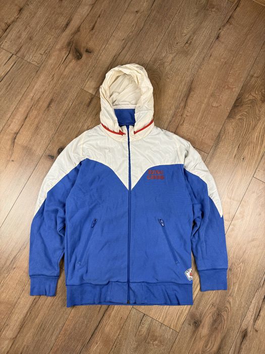 Кофта-бомбер Evisu Genes, синя з білим, оригінал вінтаж vintage