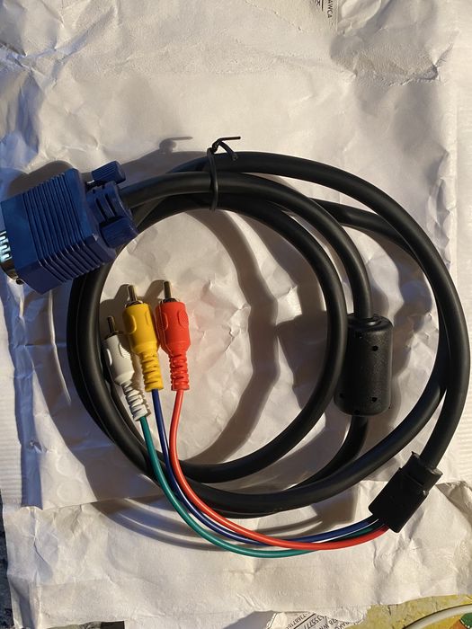Kabel Chinch na VGA