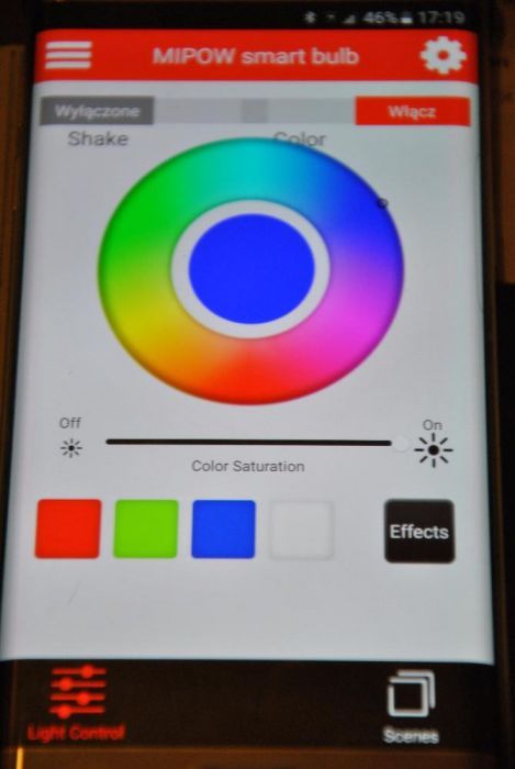 Żarówka bluetooth