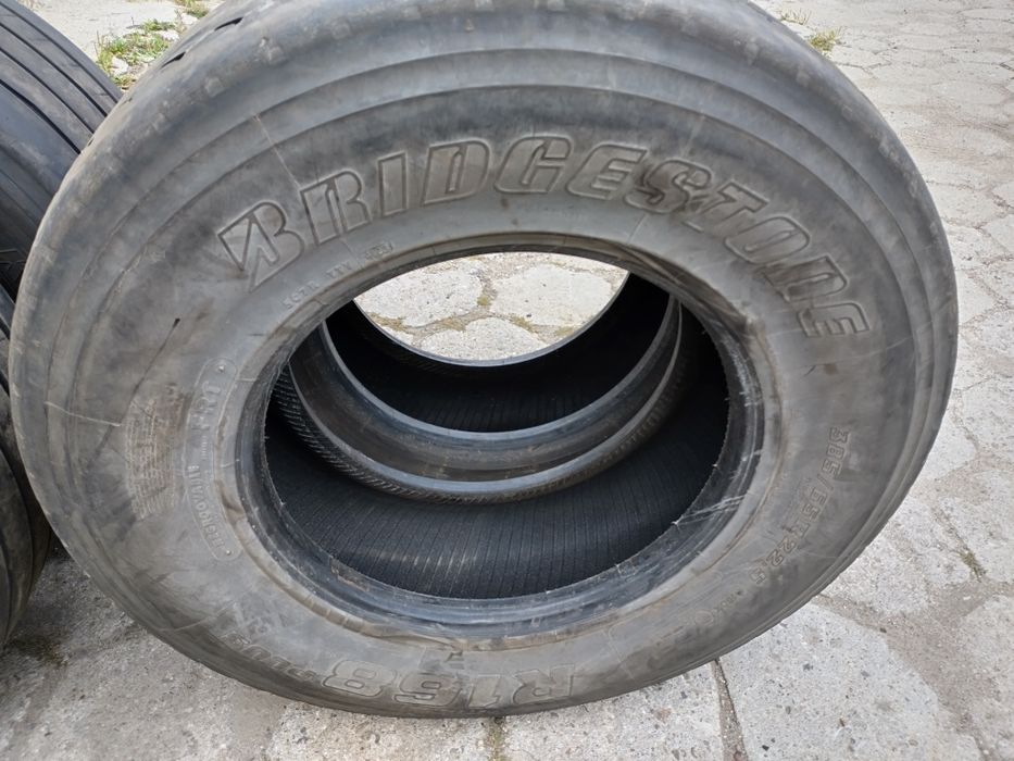 Opony  385/65R22,5 do przyczep Nie naprawiane
