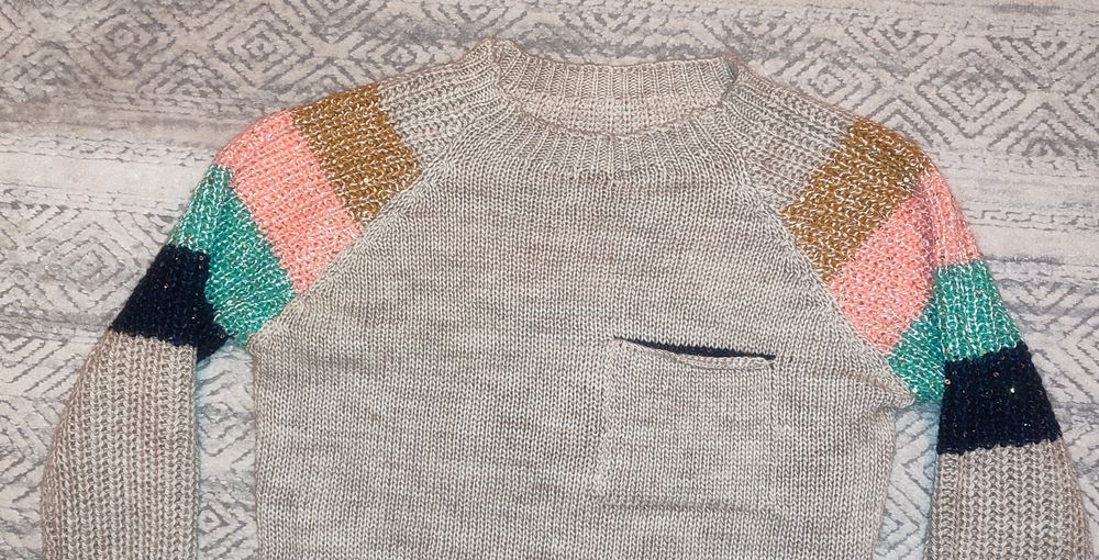 Sweter tunika r. S cekiny NOWY