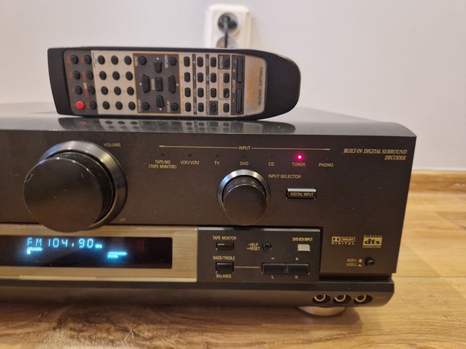 Amplituner technics sa dx 1050 + orginalny pilot
