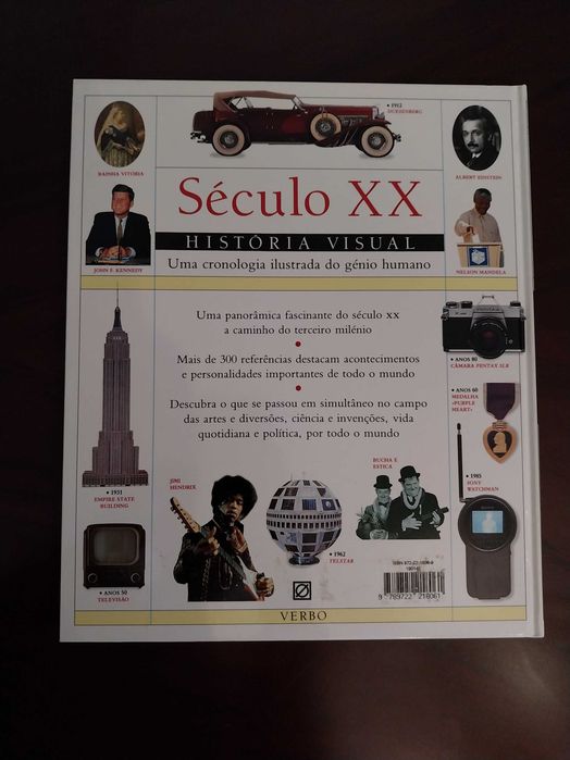 Livro didático (1º e 2º ciclo) “História Visual - Século XX: Das primeiras máquinas voadoras ao videodisco”