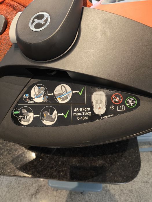 Cybex Cloud Z i-Size (Ovo/Babycoque) + Base Z Isofix Rotativa — Autumn Gold