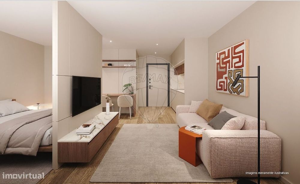 Apartamento T0 para venda — Braga (Maximinos, Sé E Cividade), Braga