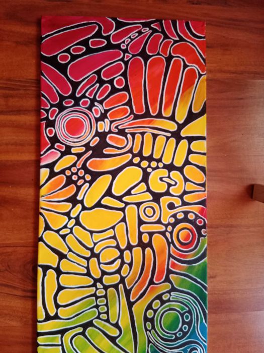 Czwarty obraz z cyklu szaleństwo kolorów