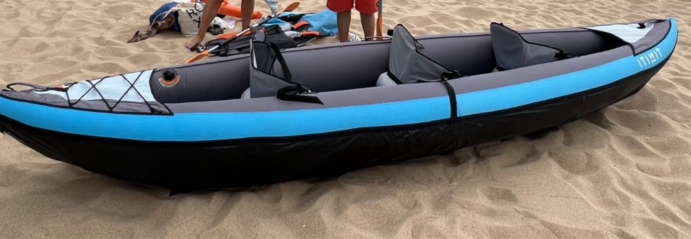 Kayak insuflável ITIWIT + 2 remos – conjunto completo