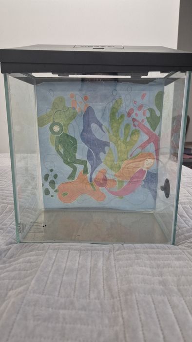 Akwarium Zestaw Aquael Leddy Mini 30 Creative Set 13L + Akcesoria! Stan Idealny