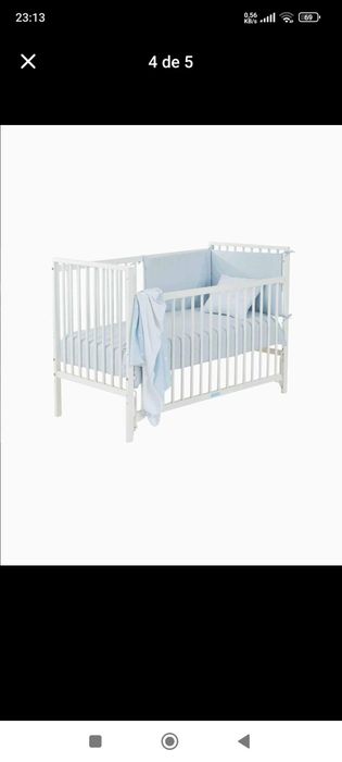 Vendo berço branco Zippy