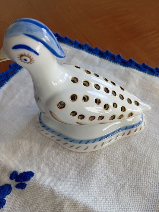 Paliteiro Pato louça de Viana