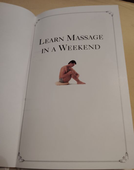 Livro Learn Massage Weekend Novo