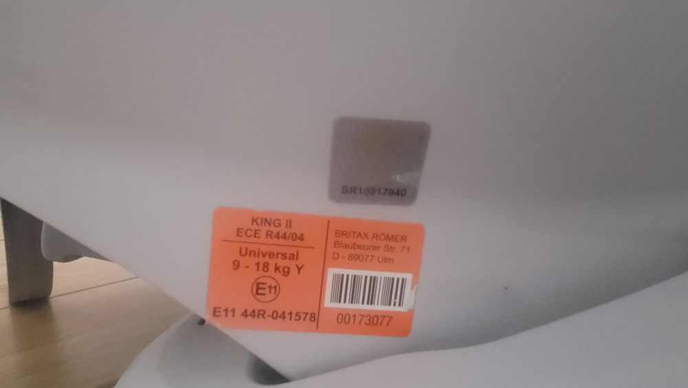 Fotelik Britax Romer King II LS