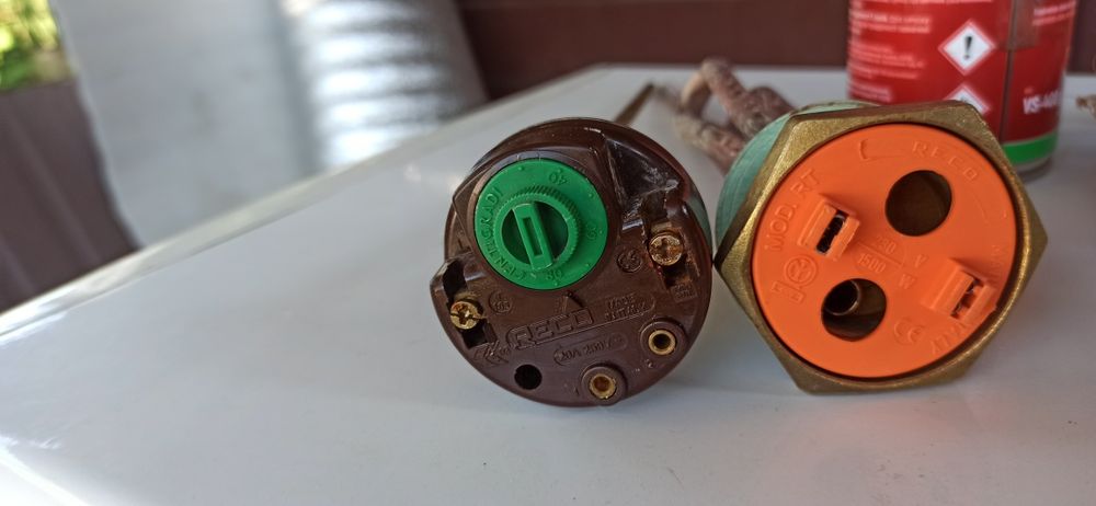 Тен та терморегулятор бойлера  reco italy