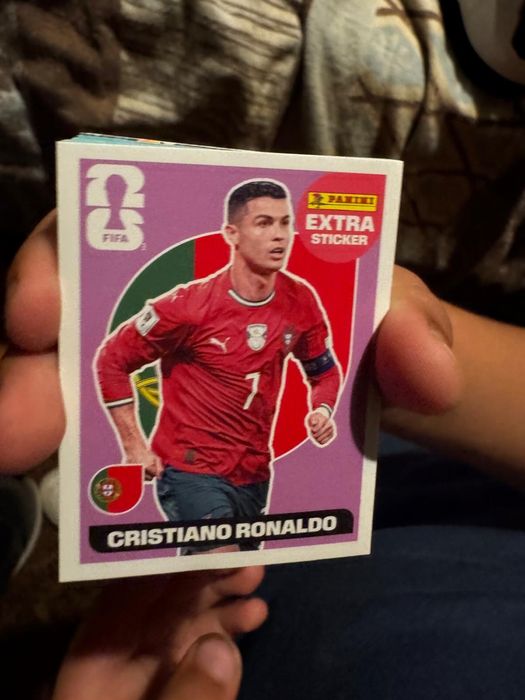 Cromo cristiano  ronaldo