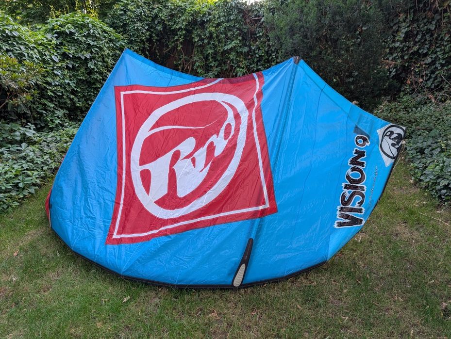 Latawiec RRD Vision 9m kitesurfing z barem