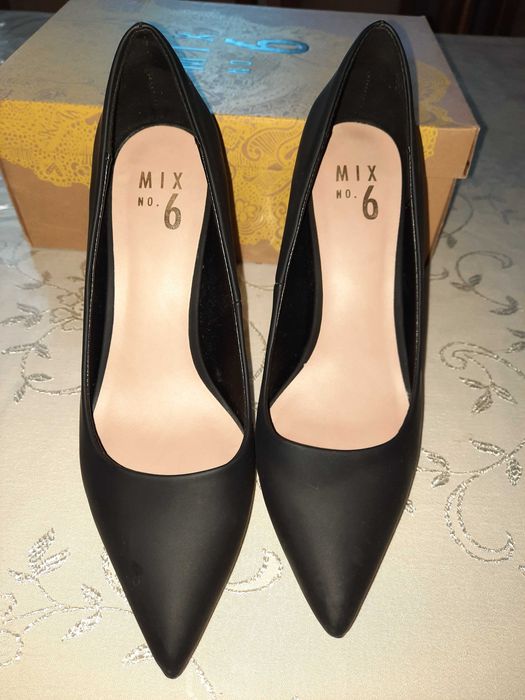 Туфлі чорні(матові)