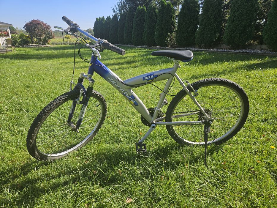 Rower mtb z amortyzatorami