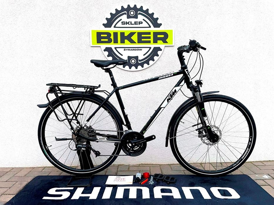 Rower Trekkingowy KTM AVENZA CROSS DISC 28 Rama 51cm Shimano DEORE 3x9