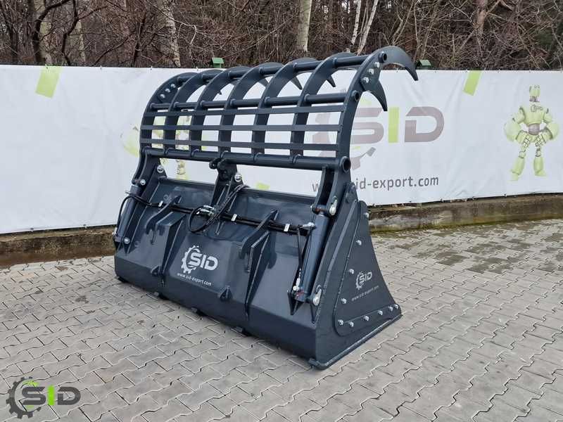 Łyżko krokodyl ząb palony XXL 2,2 m, 1,8 m3 [LKZPXXL1] SID