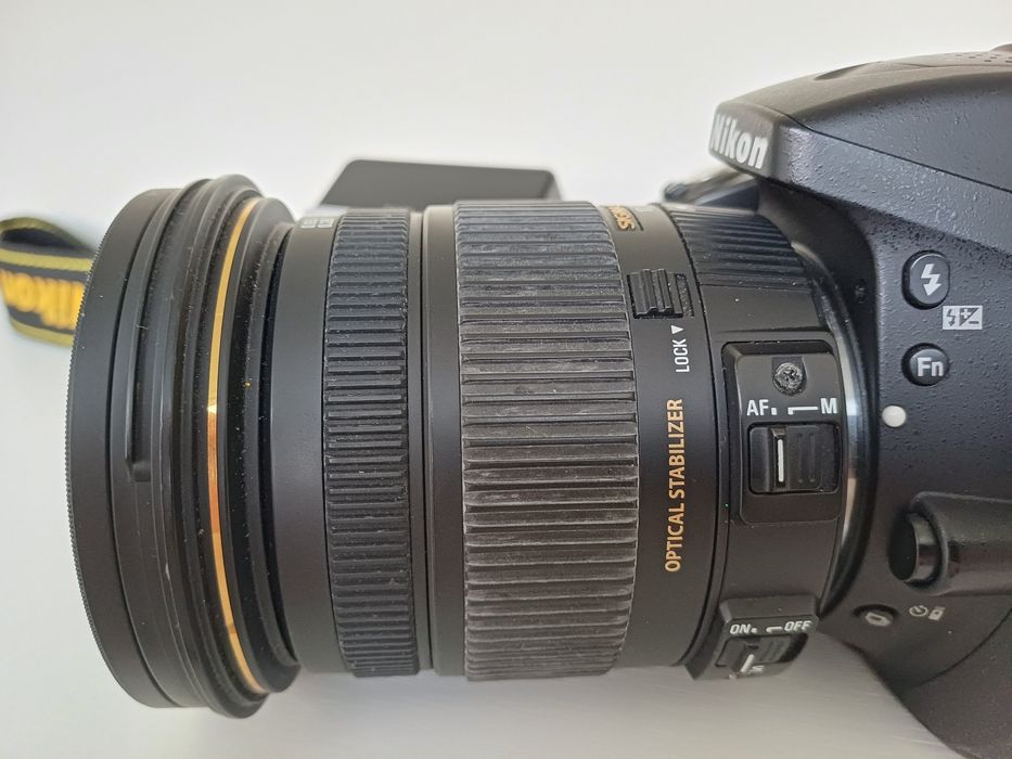 Nikon D5300 + Sigma 17-50mm f/2.8 EX DC OS HSM | пробіг 18 677 | комплект