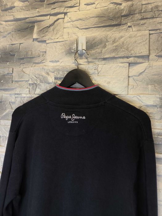 Sweter Rozpinany Pepe Jeans Red Bull Racing Czarny Hafty