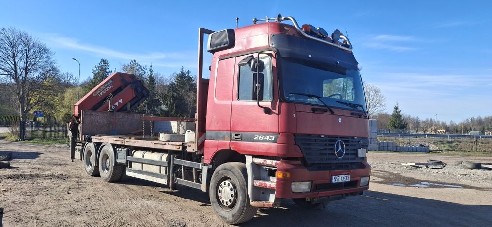 Mercedes Actros mp1 HDS Palfinger pk 45000C pk44002