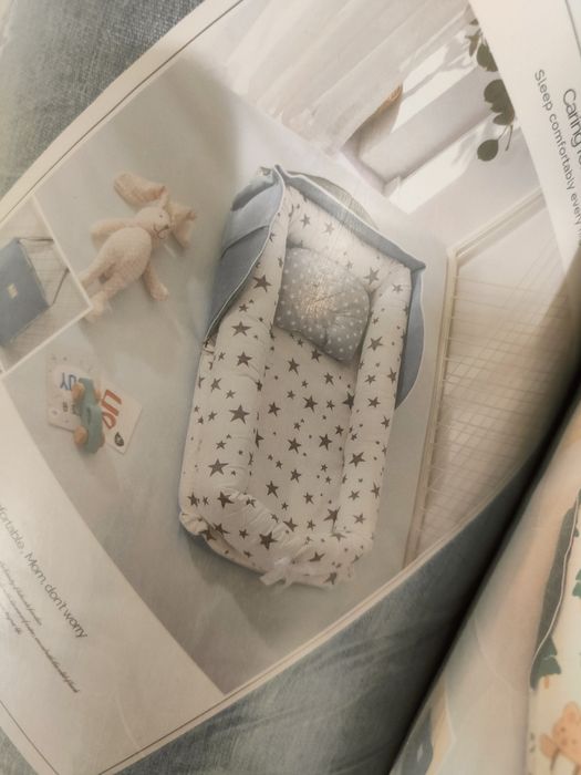 Різні кольори Ліжко кокон для немовлят портативне