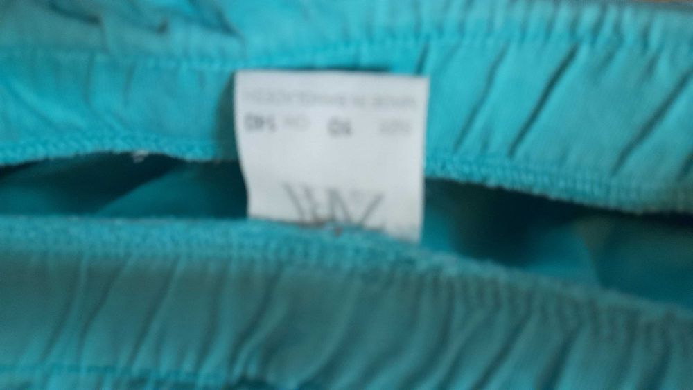 Piękne spodenki dziewczęce ZARA 140