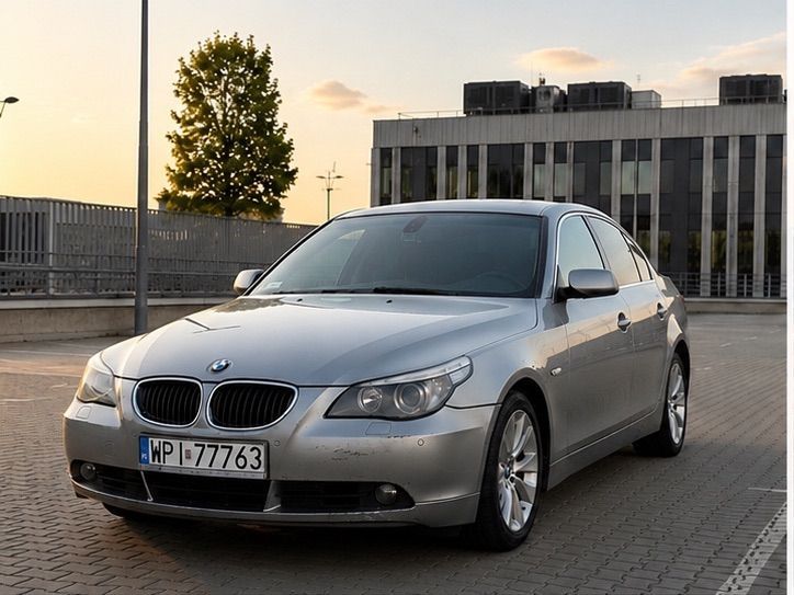 BMW Seria 5 BMW E60 525d M57 • 218KM • Automat • Świeże OC Na rok.Prywatne auto.
