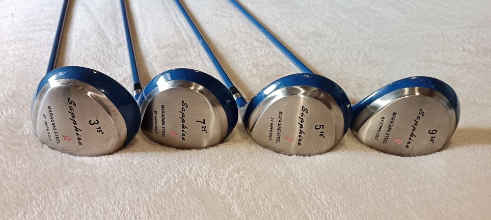 Set 7 Tacos Golfe Senhora Hippo Sapphire (Grafite)