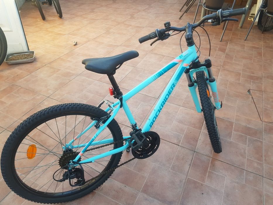 Bicicleta roda 24 rockrider impecável