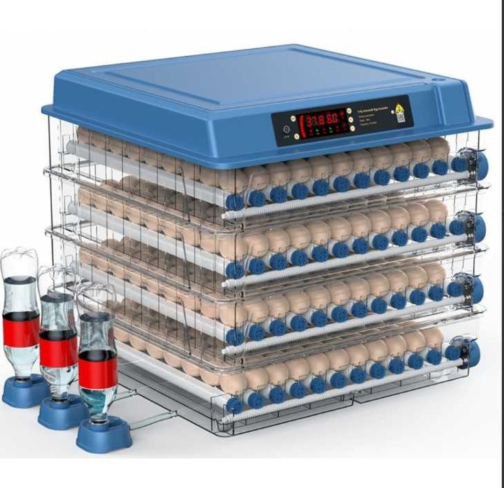 Інкубатор  автоматичний 220/12В цифровий, контроль вологості!