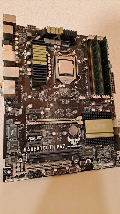 Bundle Intel Core i7-2600 / Board Asus P67 Sabertooth LGA 1155 / 16GB DDR3 Ram
