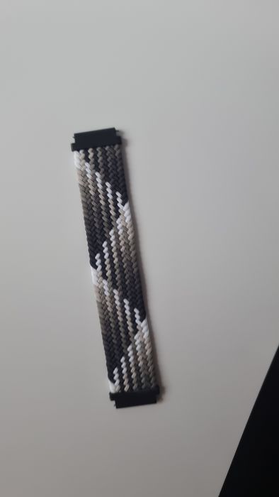 Pasek plecionego materiału 20 mm do zegarka Samsung, Huawei, Amazfit,