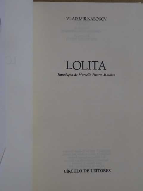 Lolita de Vladimir Nabokov