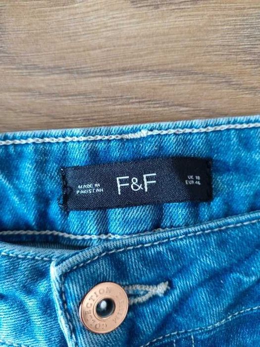 #350 Spodnie męskie jeans F&F