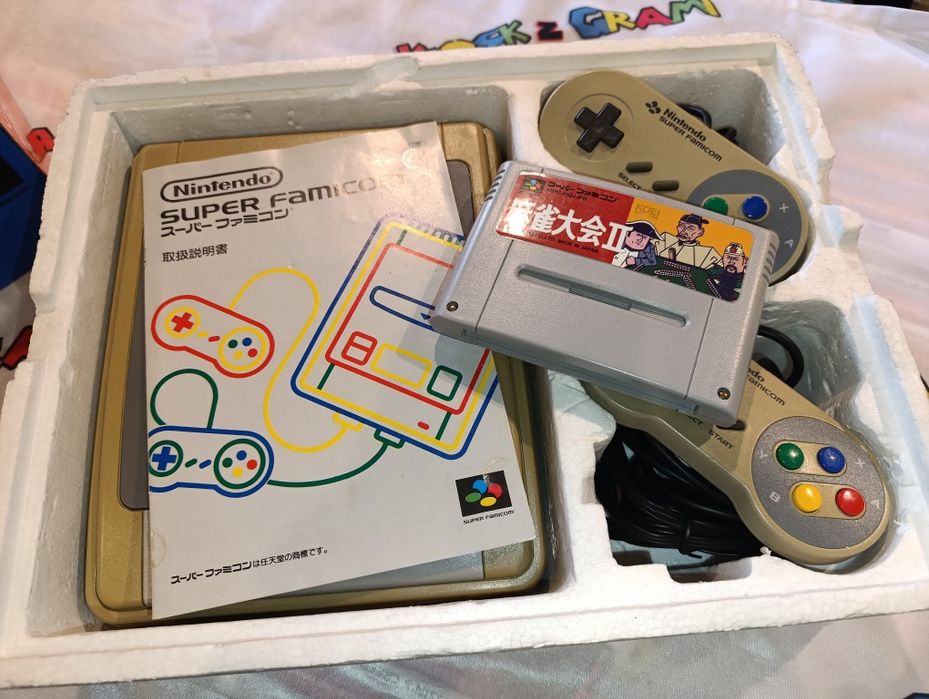 Konsola Super Nintendo SNES Japan NTSC wszystko sprawne sklep GW