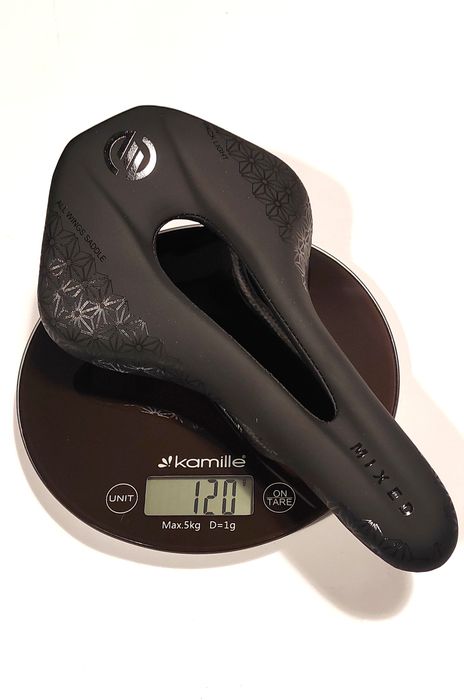 Siodełko karbonowe Mixed 5D Full Carbon 120g Nowe Doskonałe