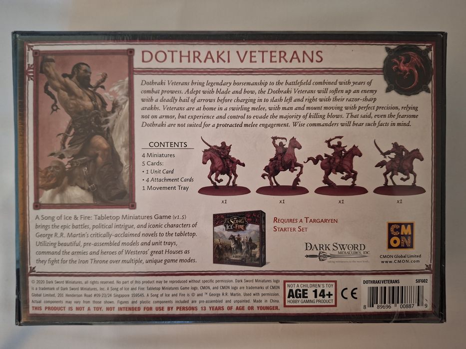A Song of Ice & Fire - Dothraki Veterans [Nowe w folii]