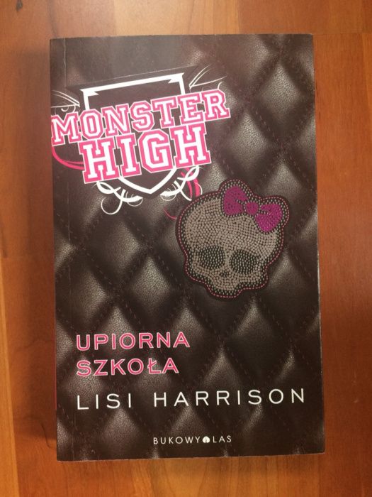 Zestaw książek Monster High 3 tomy