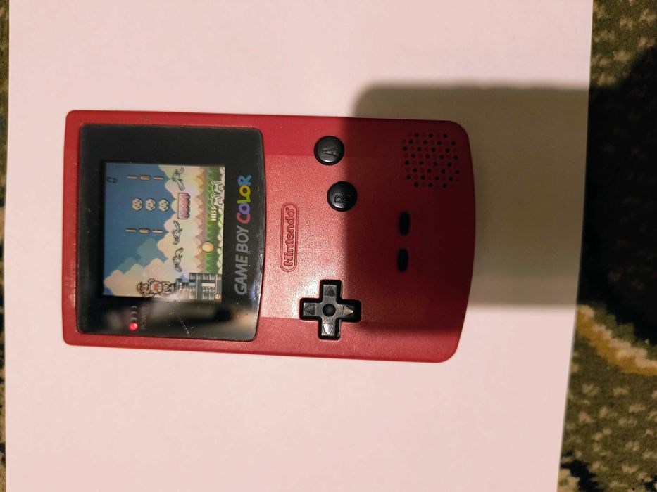 Nintendo Game Boy Color Berry (CGB-001) - Stan Kolekcjonerski + Gry