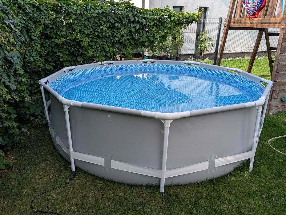 Zestaw basenowy INTEX 26700 roz 305x76 + pompa, mata i pokrywa