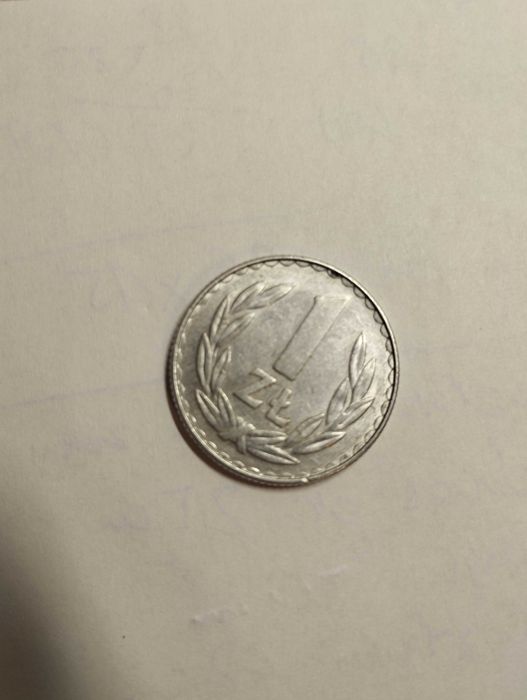 Moneta 1 zł z 1978 roku