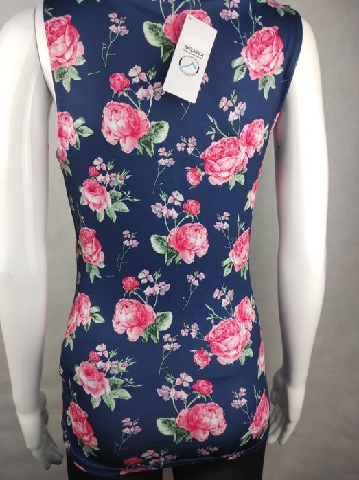 NOWY Damski top bluzka w kwiaty rozmiar M