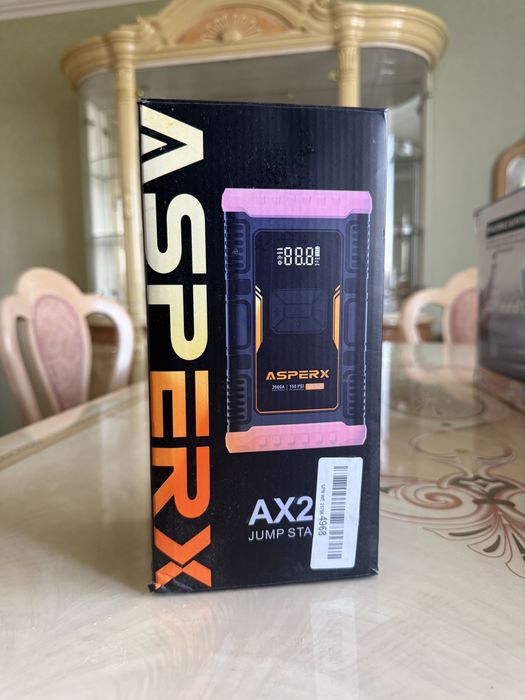 Пусковий пристрій 3000A бустер з компресором 150 PSI AsperX AX260